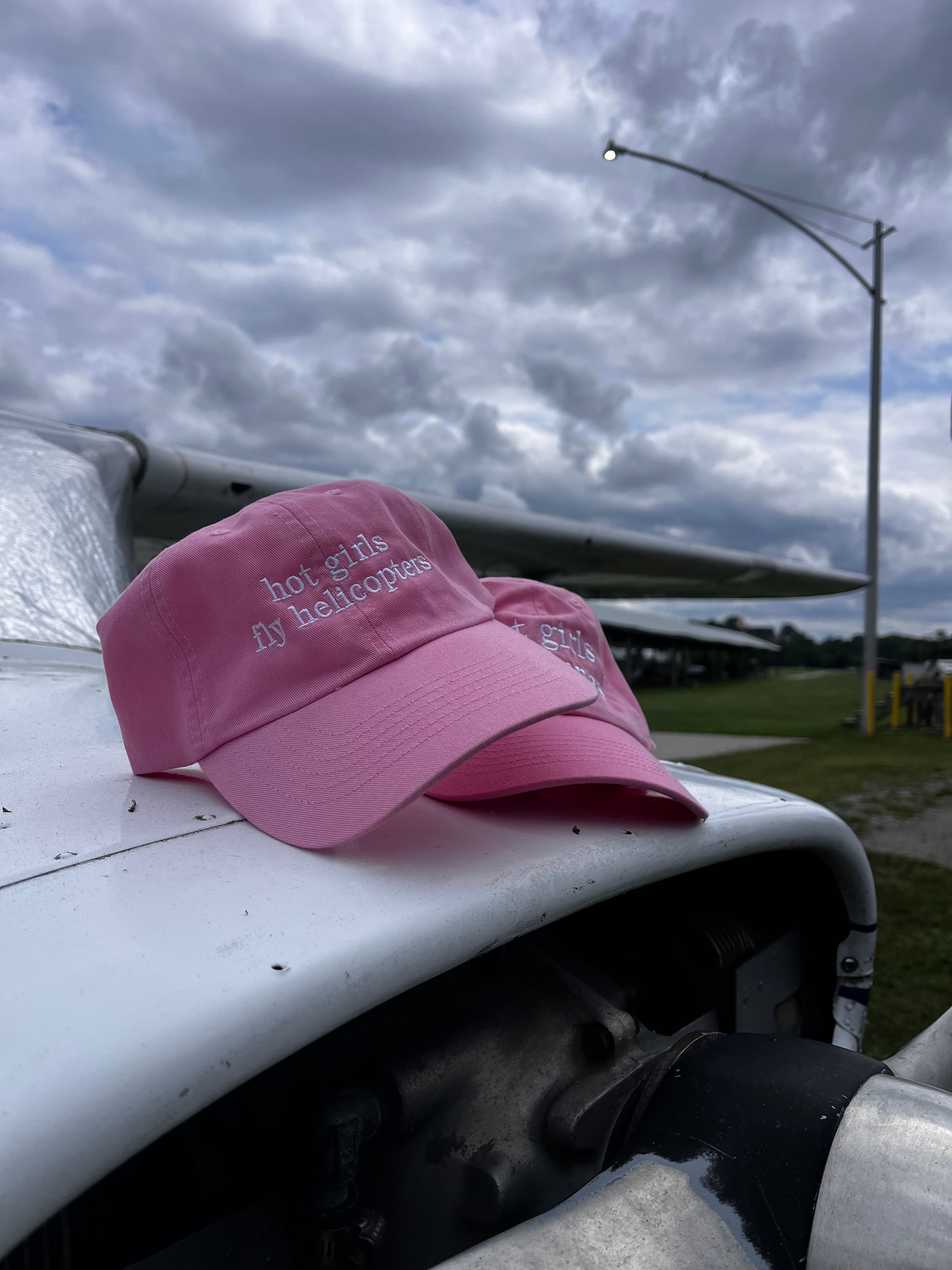 Hot Girls Fly Helicopters Hat