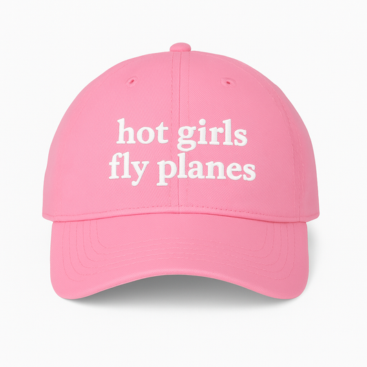 Hot Girls Fly Planes Hat