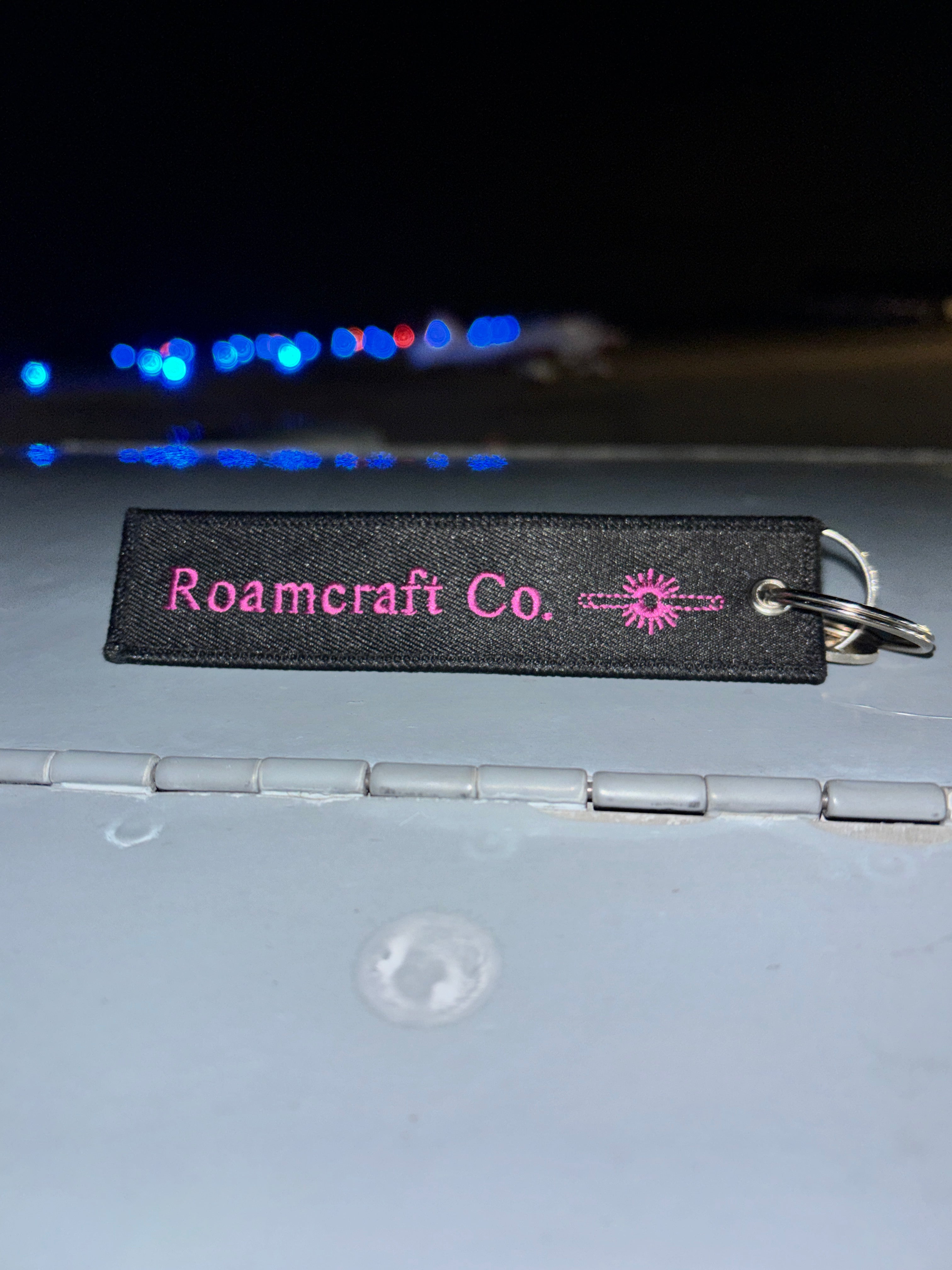 Night Flight Keychain
